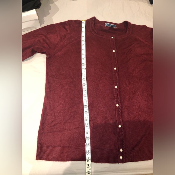 Karen Scott | Front Button Cardigan; Size: 1X - Picture 9 of 15